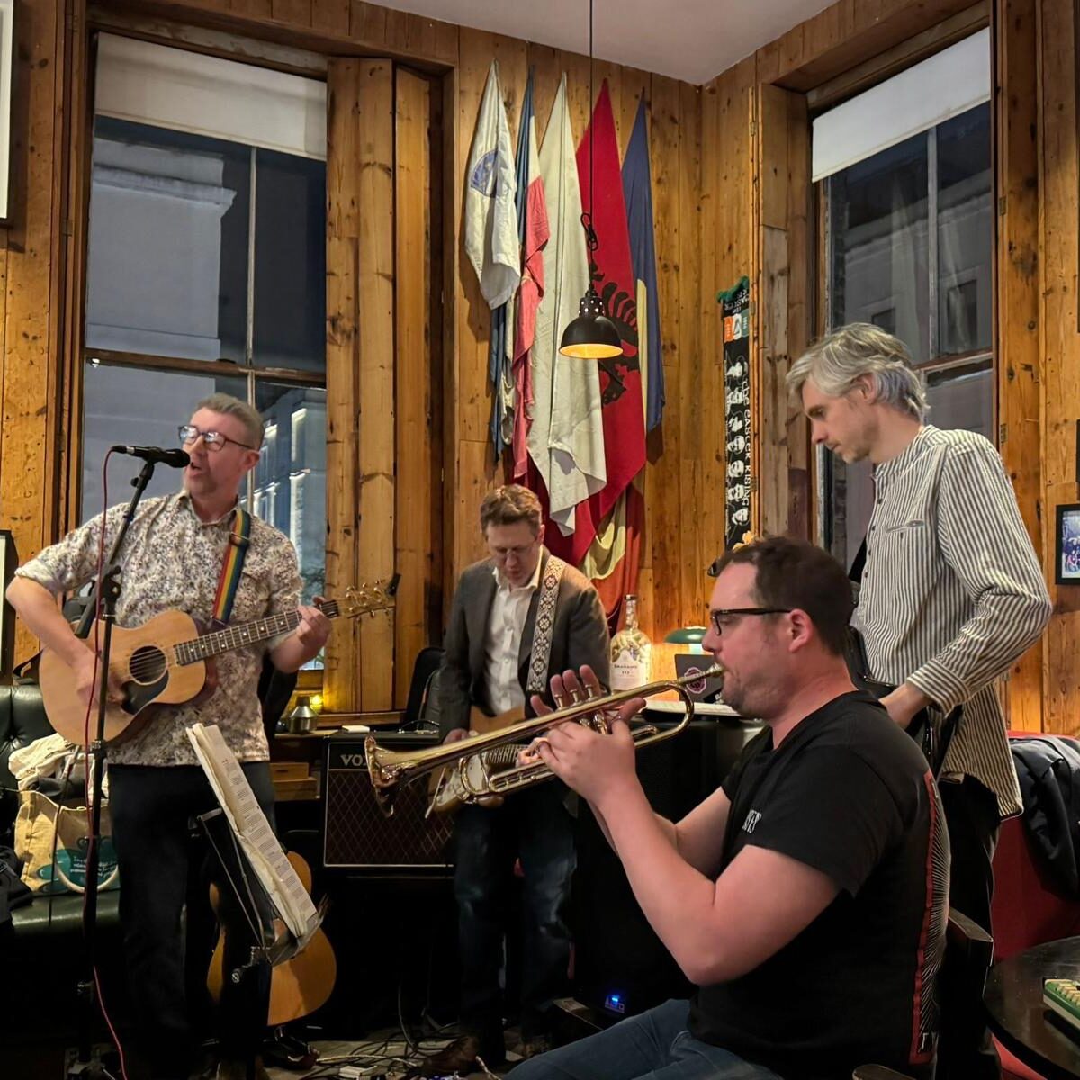 Whelligan accoustic gig Frontline Club - Feb 2026